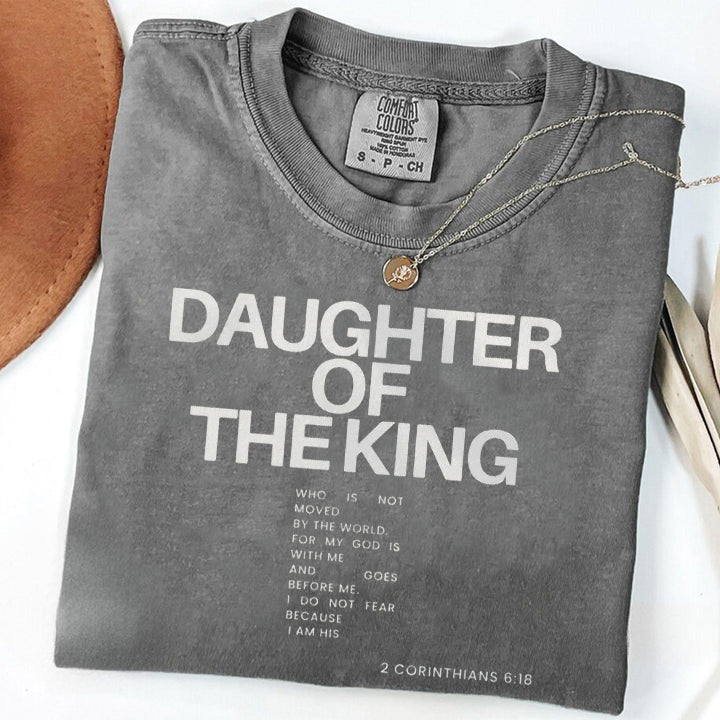 Child of God Shirt, Daughter of the King Shirt, Love Like Jesus Shirt, Jesus is King Merch, Christian shirt, Faith Shirt, Bible Verse Shirt